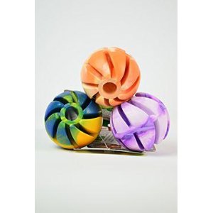 Hračka pes Lopta so špirálou plávacie Vanil. 5cm SP