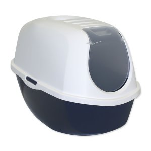 Toaleta MAGIC CAT s krytom modrá 53cm