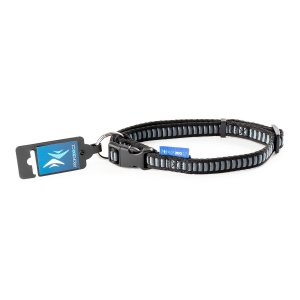 PROFIZOO Obojok popruh REBRÍK (20mm x 38-60cm) sivá