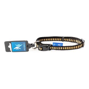 PROFIZOO Obojok Rebrík (15mm x 30-50cm) béžová