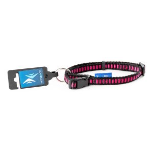 PROFIZOO Obojok Rebrík (15mm x 30-50cm) ružová