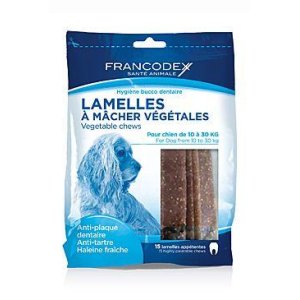 Francodex Weggy enzymatické žuvacie plátky M 350g