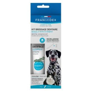 Francodex Dental Kit zubná pasta 70g + kefka