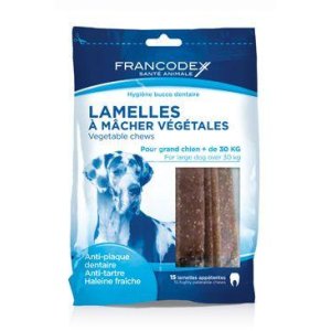 Francodex Weggy enzymatické žuvacie plátky L 490g
