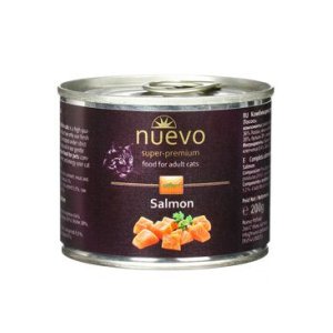 Nuevo mačka adult Losos konz. 200g