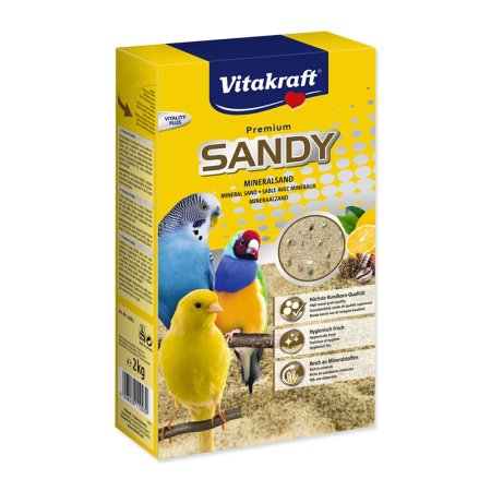Piesok VITAKRAFT Sandy pre malé papagáje 2kg