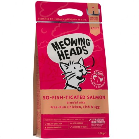 MEOWING HEADS So-fish-ticated Salmón 1,5kg