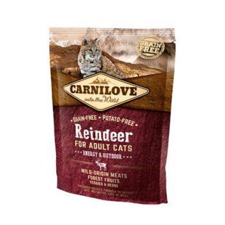 Carnilove Cat Reindeer pre Adult Energy & Outdoor 400g