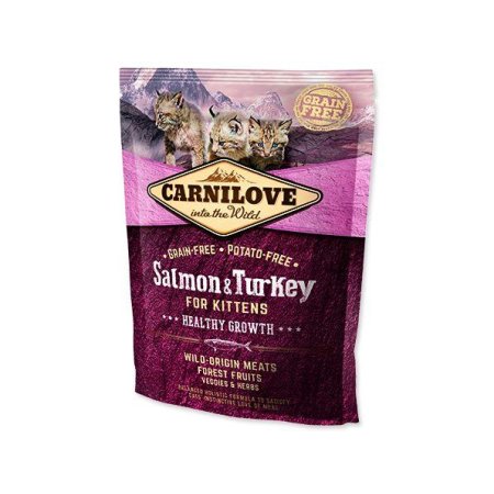 Carnilove Cat Salmon & Turkey for Kittens HG 400g
