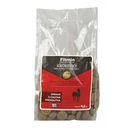 Fitmin Kroketky jablčné s vitamínom C 0,5 kg