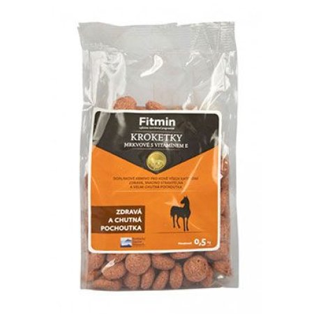 Fitmin Kroketky mrkvové s vitamínom E 0,5 kg
