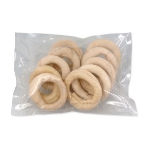 Kruhy RASCO byvolie biele 8,9 cm 10ks