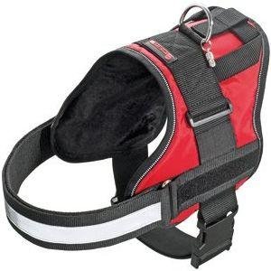 Postroj XTREME HARNESS teflón červený, 55-68cm