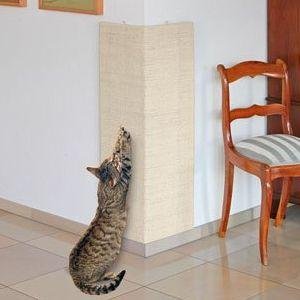 Škrabadlo rohové béžové 56x100cm