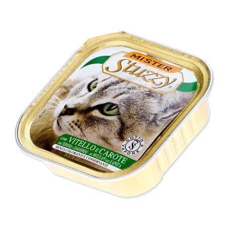 Vanička MISTER STUZZY Cat teľacie + mrkva 100g