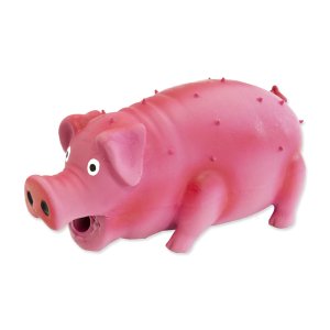 Hračka DOG FANTASY Latex prasa mix farieb 10 cm