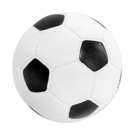 Hračka DOG FANTASY Latex futbalová lopta so zvukom 7,5 cm