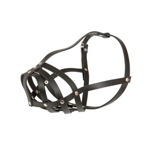 PROFIZOO Náhubok BOXÉR - pletený - nylon č.8 čierna