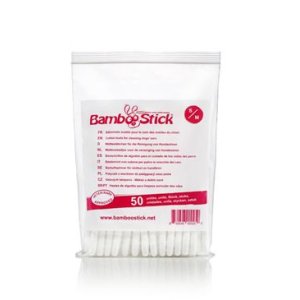 Tyčinky vatové BambooStick S/M pre čišt. uší psov 50ks
