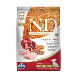 N&D LG DOG Puppy Mini Chicken & Pomeger 7kg