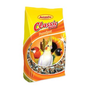 Krmivo AVICENTRA štandard pre malé papagáje 500g