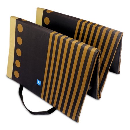 PROFIZOO Skladacie Plážové Molitanové Lehátko 130cm zeleno-hnedá (bav)