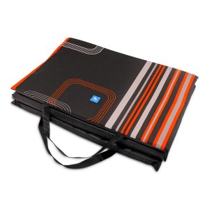 PROFIZOO Skladacie Plážové Molitanové Lehátko 130cm červeno-čierna (bav)