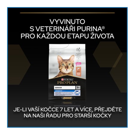 Pro Plan Cat Senior losos 3 kg