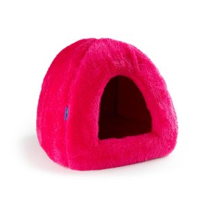 PROFIZOO Pelech Domček Iglu 45 ružová (Plys)