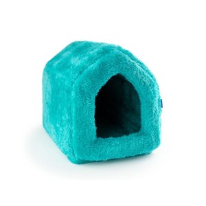 PROFIZOO Pelech Domček 35cm tyrkysová (Plys)