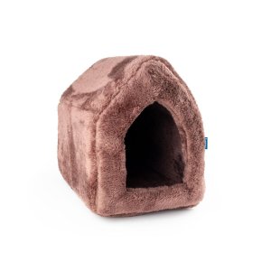 PROFIZOO Pelech Domček 45cm hnedá (Plys)