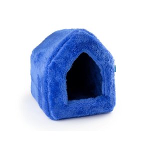 PROFIZOO Pelech Domček 45cm modrá (Plys)