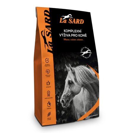 Krmivo koňa LaSARD SENIOR 20kg