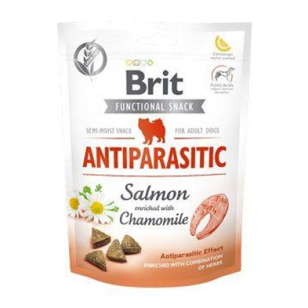 Brit Care Dog Functional Snack Antiparazit Salmon 150g