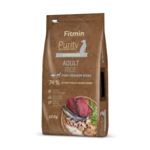 Fitmin dog Purity Rice Adult Fish&Venison 12 kg