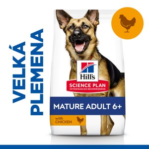 Hill’s Science Plan granule pre starších psov veľkých plemien s kuracím 18 kg