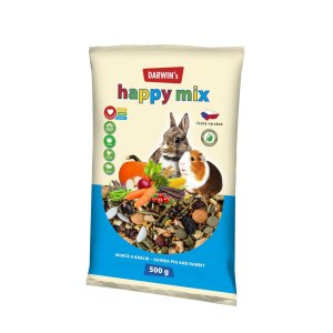 DARWINS morča, králik happy mix 500 g