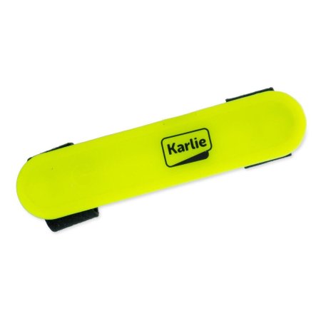 Karlie LED svetlo na obojok, vodítko, postroj s USB nabíjaním žltej 12x2, 7cm