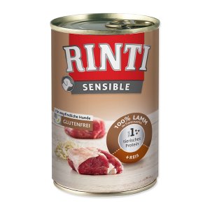 Konzerva RINTI Sensible jahňa + ryža 400g