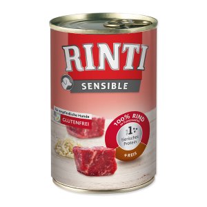 Konzerva RINTI Sensible hovädzie + ryža 400g