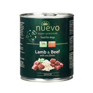 Nuevo pes senior jahňacie s ovsenými vl. konz. 800g