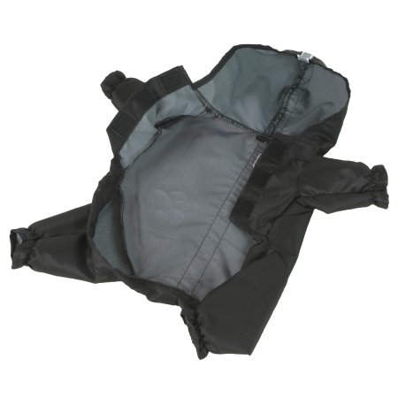 PROFIZOO Kombinéza ľahká šusťáková reflex čierna - L