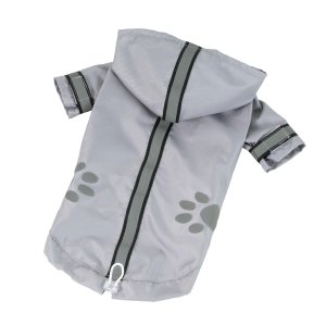 PROFIZOO Bunda ľahká šusťáková reflex šedá - XL