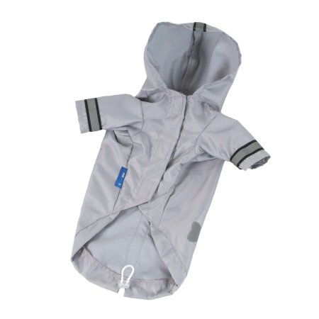 PROFIZOO Bunda ľahká šusťáková reflex šedá - XL