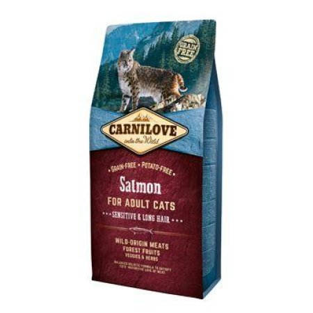 Carnilove Cat Salmon for Adult Sensitív & LH 6kg