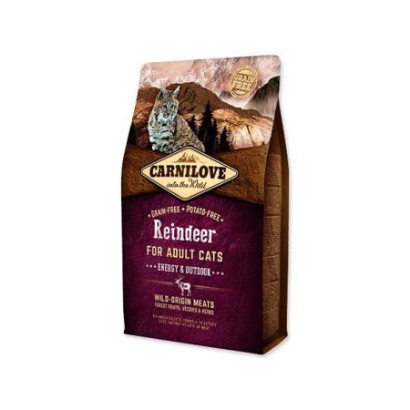 Carnilove Cat Reindeer pre Adult Energy & Outdoor 2kg