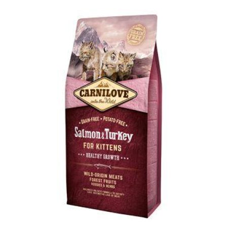 Carnilove Cat Salmon & Turkey for Kittens HG 6kg