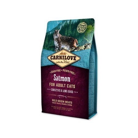 Carnilove Cat Salmon for Adult Sensitív & LH 2kg