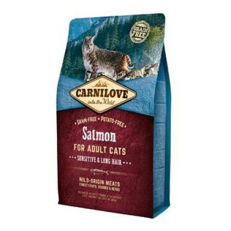 Carnilove Cat Salmon for Adult Sensitív & LH 2kg
