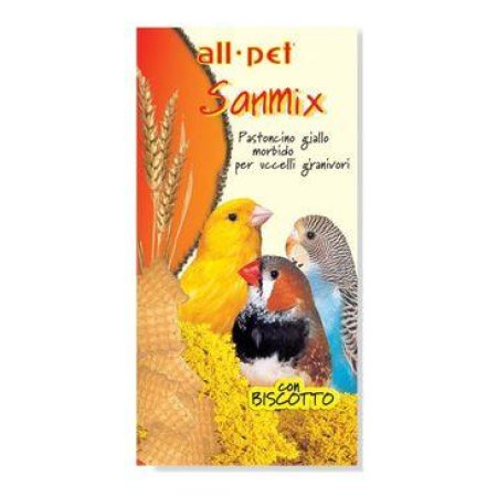Krmivo pre Vtáky SANMIX, vlhké, vaječné 4kg